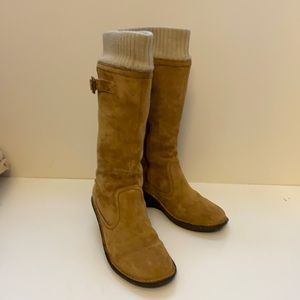 Ugg Skyfall wedge tall boot size 8
